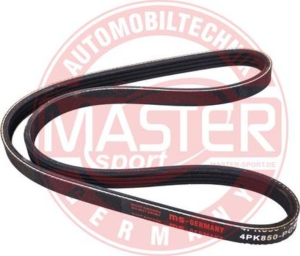 MASTER-SPORT 4PK850-PCS-MS - Curea transmisie cu caneluri aaoparts.ro