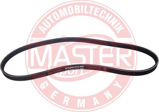 MASTER-SPORT 4PK868-PCS-MS - Curea transmisie cu caneluri aaoparts.ro