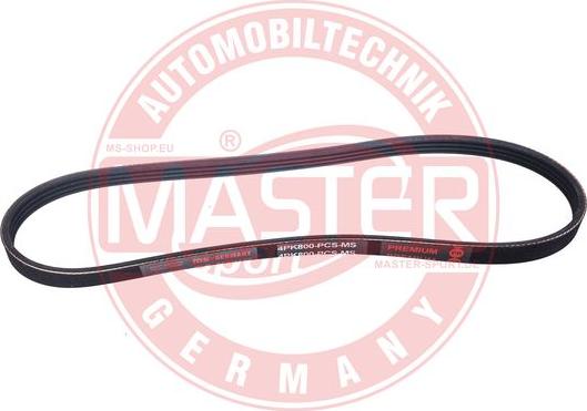 MASTER-SPORT GERMANY 4PK800-PCS-MS - Curea transmisie cu caneluri aaoparts.ro