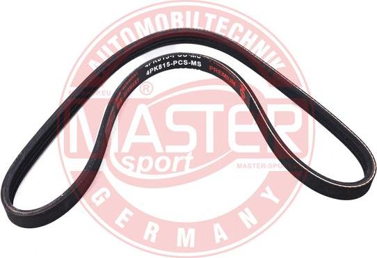 MASTER-SPORT 4PK815-PCS-MS - Curea transmisie cu caneluri aaoparts.ro