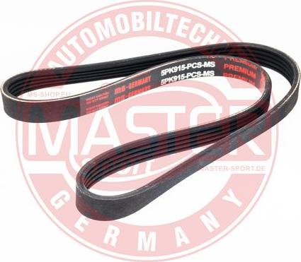 MASTER-SPORT 5PK915-PCS-MS - Curea transmisie cu caneluri aaoparts.ro