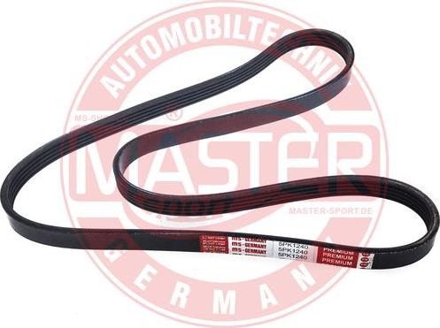 MASTER-SPORT 5PK1240-PCS-MS - Curea transmisie cu caneluri aaoparts.ro