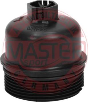 MASTER-SPORT GERMANY 641000160 - Capac, carcasa filtru ulei aaoparts.ro