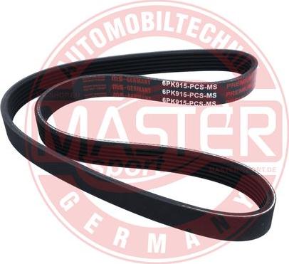 MASTER-SPORT 6PK915-PCS-MS - Curea transmisie cu caneluri aaoparts.ro