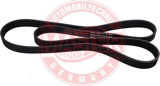 MASTER-SPORT 6PK1463-PCS-MS - Curea transmisie cu caneluri aaoparts.ro