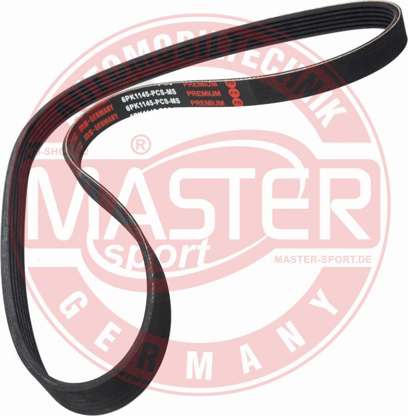 MASTER-SPORT 6PK1145-PCS-MS - Curea transmisie cu caneluri aaoparts.ro