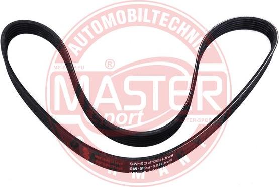 MASTER-SPORT 6PK1180-PCS-MS - Curea transmisie cu caneluri aaoparts.ro