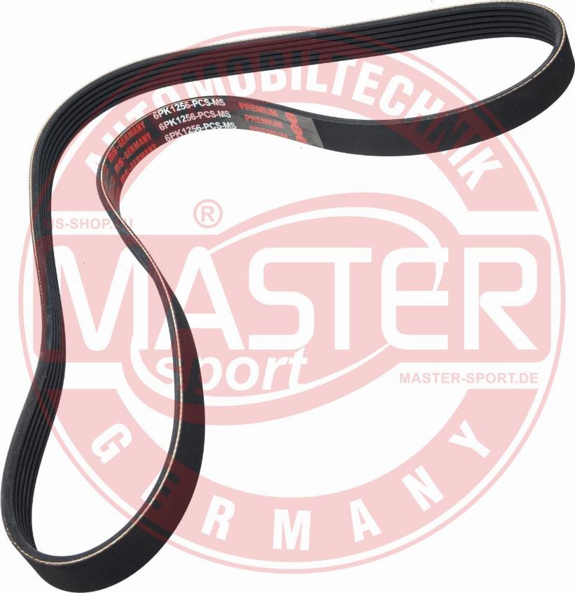 MASTER-SPORT 6PK1256-PCS-MS - Curea transmisie cu caneluri aaoparts.ro