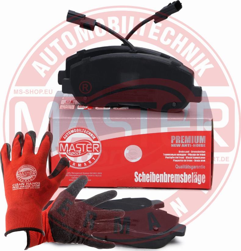 MASTER-SPORT 13046048562N-SET-MSP - Set placute frana,frana disc aaoparts.ro