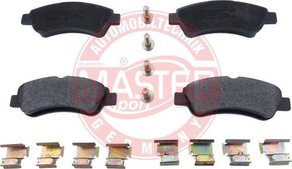 MASTER-SPORT 13046048122N-SET-MS - Set placute frana,frana disc aaoparts.ro