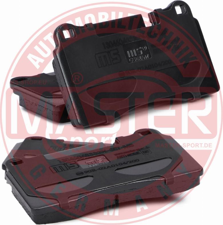 MASTER-SPORT GERMANY 13046048332N-SET-MS - Set placute frana,frana disc aaoparts.ro