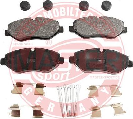 MASTER-SPORT 13046048262N-SET-MS - Set placute frana,frana disc aaoparts.ro