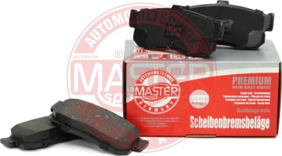 MASTER-SPORT GERMANY 13046059832N-SET-MS - Set placute frana,frana disc aaoparts.ro