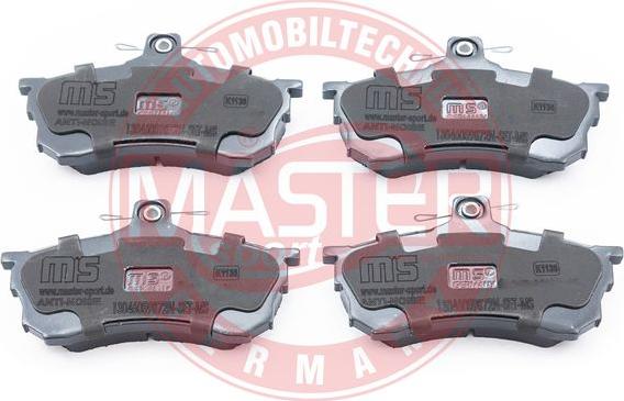 MASTER-SPORT GERMANY 13046059872N-SET-MS - Set placute frana,frana disc aaoparts.ro