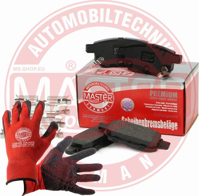 MASTER-SPORT 13046056552N-SET-MSP - Set placute frana,frana disc aaoparts.ro
