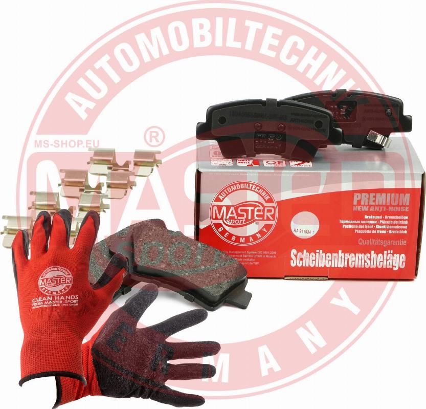 MASTER-SPORT 13046056502N-SET-MSP - Set placute frana,frana disc aaoparts.ro