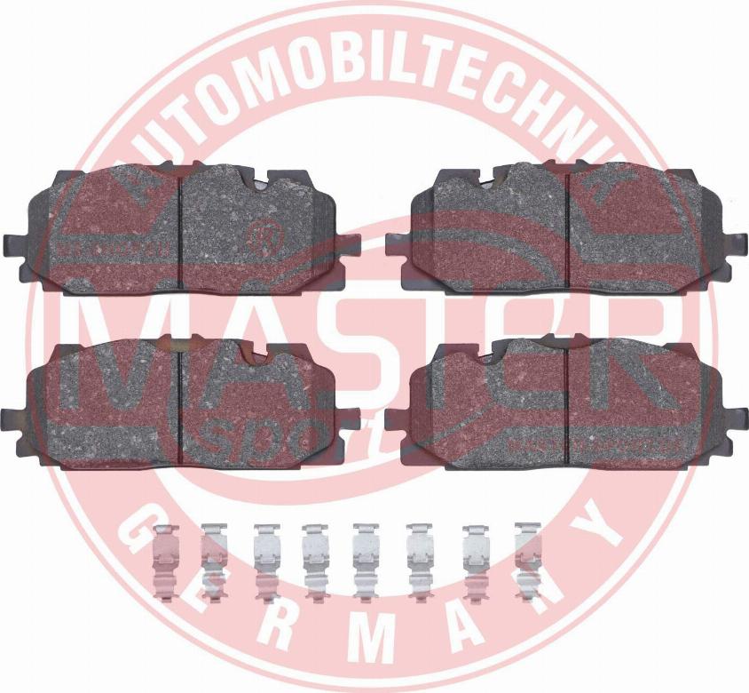 MASTER-SPORT 13046056782N-SET-MS - Set placute frana,frana disc aaoparts.ro