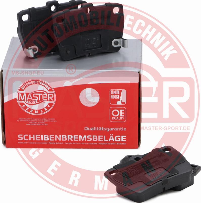 MASTER-SPORT GERMANY 13046058492N-SET-MS - Set placute frana,frana disc aaoparts.ro