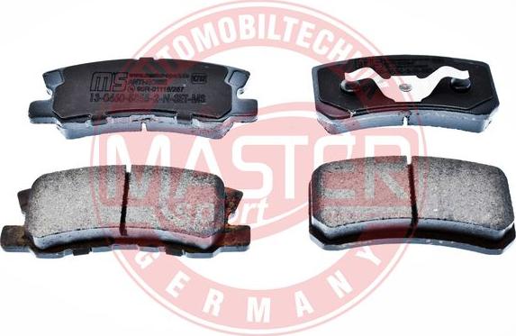 MASTER-SPORT 13046058552N-SET-MS - Set placute frana,frana disc aaoparts.ro