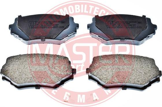 MASTER-SPORT GERMANY 13046058572N-SET-MS - Set placute frana,frana disc aaoparts.ro