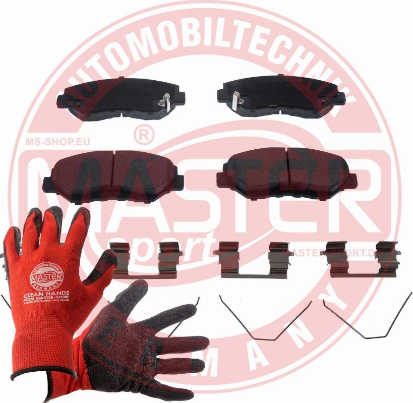 MASTER-SPORT 13046058602N-SET-MSP - Set placute frana,frana disc aaoparts.ro