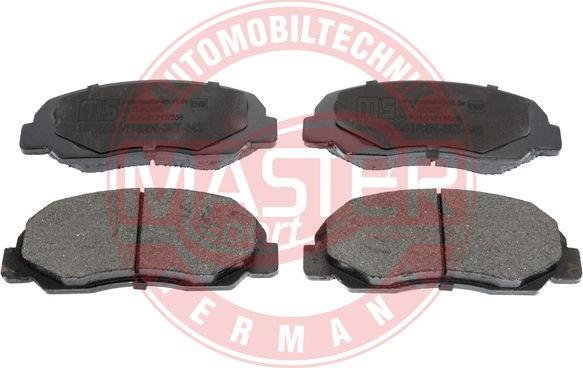 MASTER-SPORT GERMANY 13046058162N-SET-MS - Set placute frana,frana disc aaoparts.ro