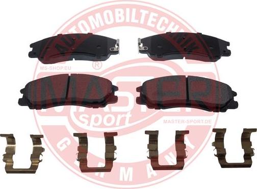 MASTER-SPORT GERMANY 13046058862N-SET-MS - Set placute frana,frana disc aaoparts.ro