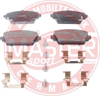 MASTER-SPORT GERMANY 13046058252N-SET-MS - Set placute frana,frana disc aaoparts.ro