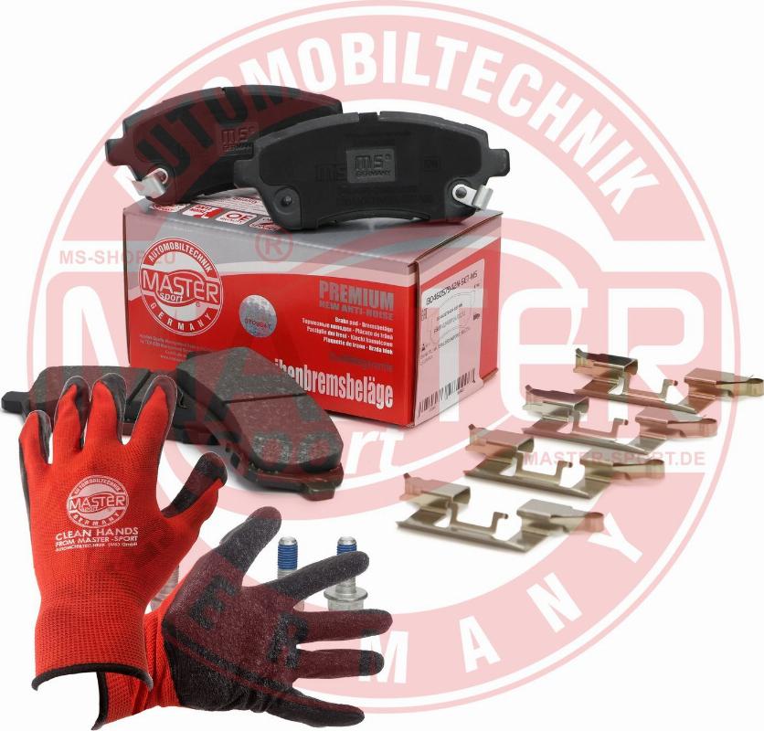 MASTER-SPORT 13046057942N-SET-MSP - Set placute frana,frana disc aaoparts.ro