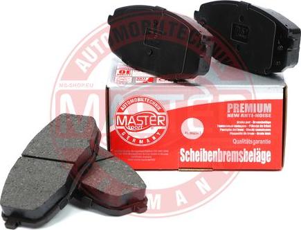 MASTER-SPORT GERMANY 13046057422N-SET-MS - Set placute frana,frana disc aaoparts.ro