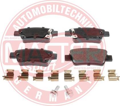 MASTER-SPORT GERMANY 13046057542N-SET-MS - Set placute frana,frana disc aaoparts.ro