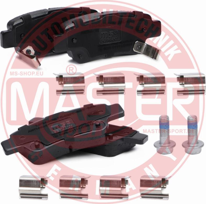 MASTER-SPORT GERMANY 13046057542N-SET-MS - Set placute frana,frana disc aaoparts.ro