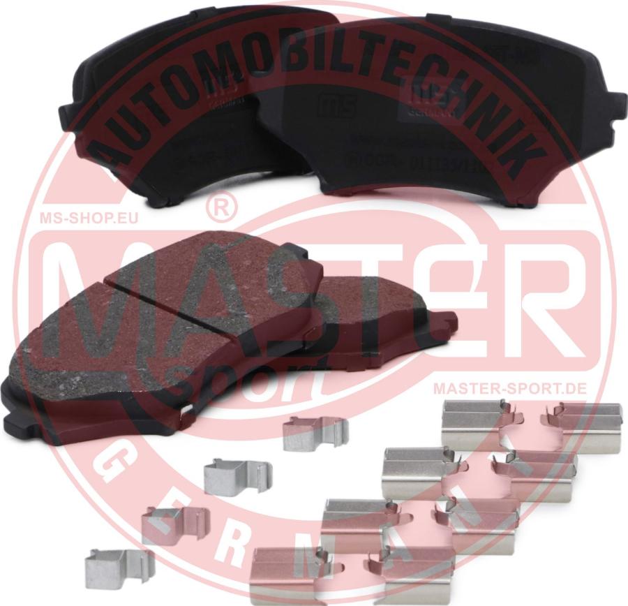 MASTER-SPORT GERMANY 13046057612N-SET-MS - Set placute frana,frana disc aaoparts.ro