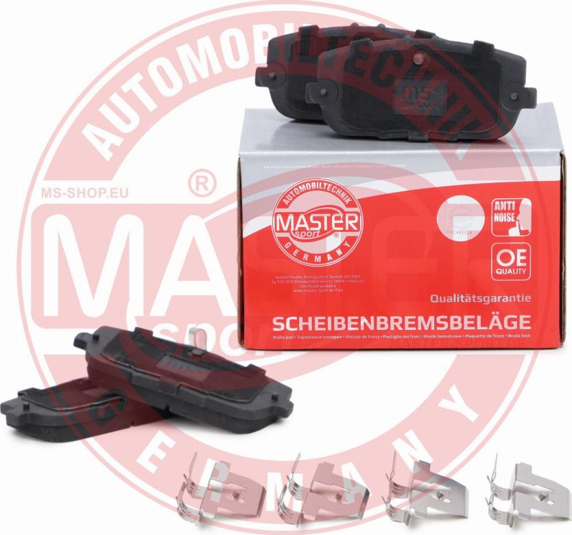 MASTER-SPORT GERMANY 13046057622N-SET-MS - Set placute frana,frana disc aaoparts.ro