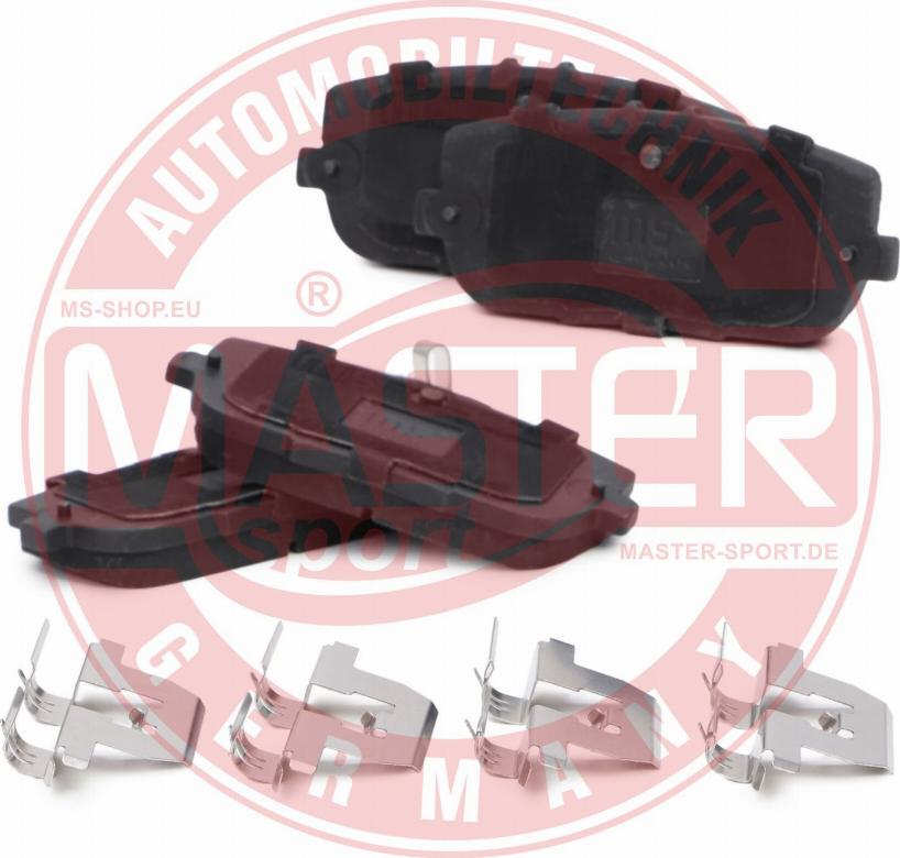 MASTER-SPORT GERMANY 13046057622N-SET-MS - Set placute frana,frana disc aaoparts.ro