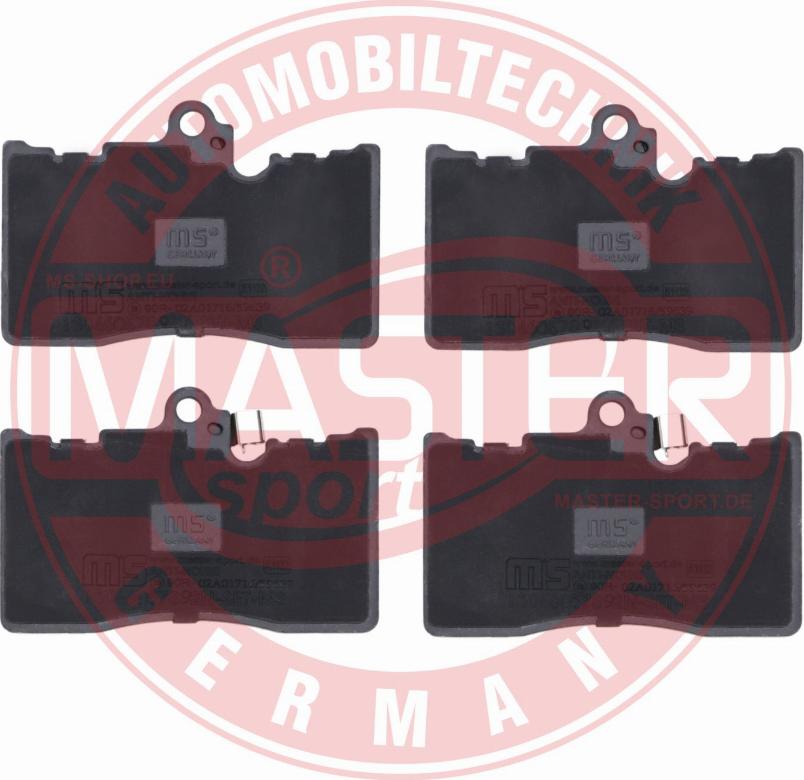 MASTER-SPORT GERMANY 13046057892N-SET-MS - Set placute frana,frana disc aaoparts.ro