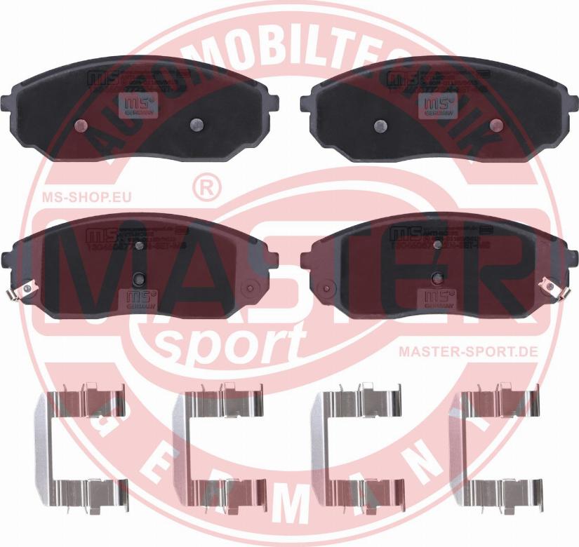 MASTER-SPORT GERMANY 13046057722N-SET-MS - Set placute frana,frana disc aaoparts.ro