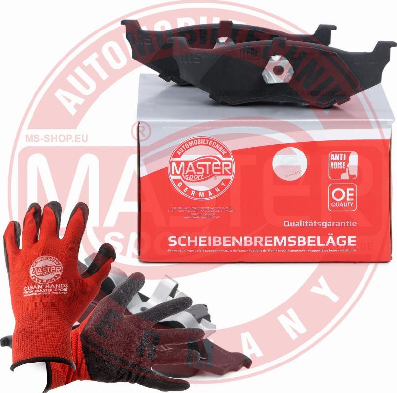 MASTER-SPORT 13046080102N-SET-MSP - Set placute frana,frana disc aaoparts.ro