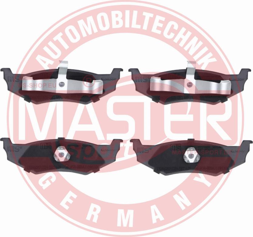 MASTER-SPORT 13046080102N-SET-MS - Set placute frana,frana disc aaoparts.ro