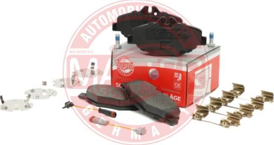 MASTER-SPORT GERMANY 13046039992N-SET-MS - Set placute frana,frana disc aaoparts.ro