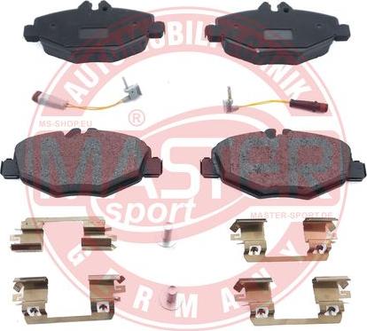 MASTER-SPORT GERMANY 13046039992N-SET-MS - Set placute frana,frana disc aaoparts.ro