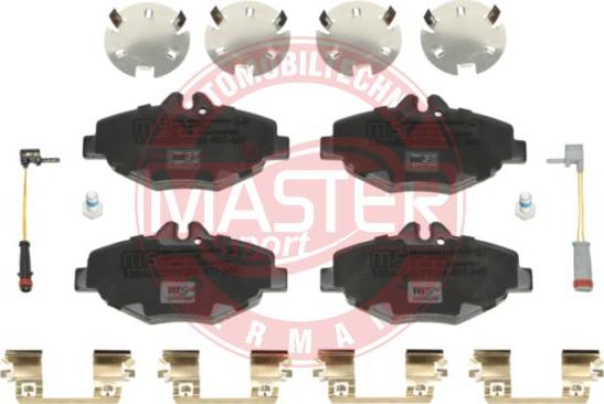 MASTER-SPORT GERMANY 13046039992N-SET-MS - Set placute frana,frana disc aaoparts.ro