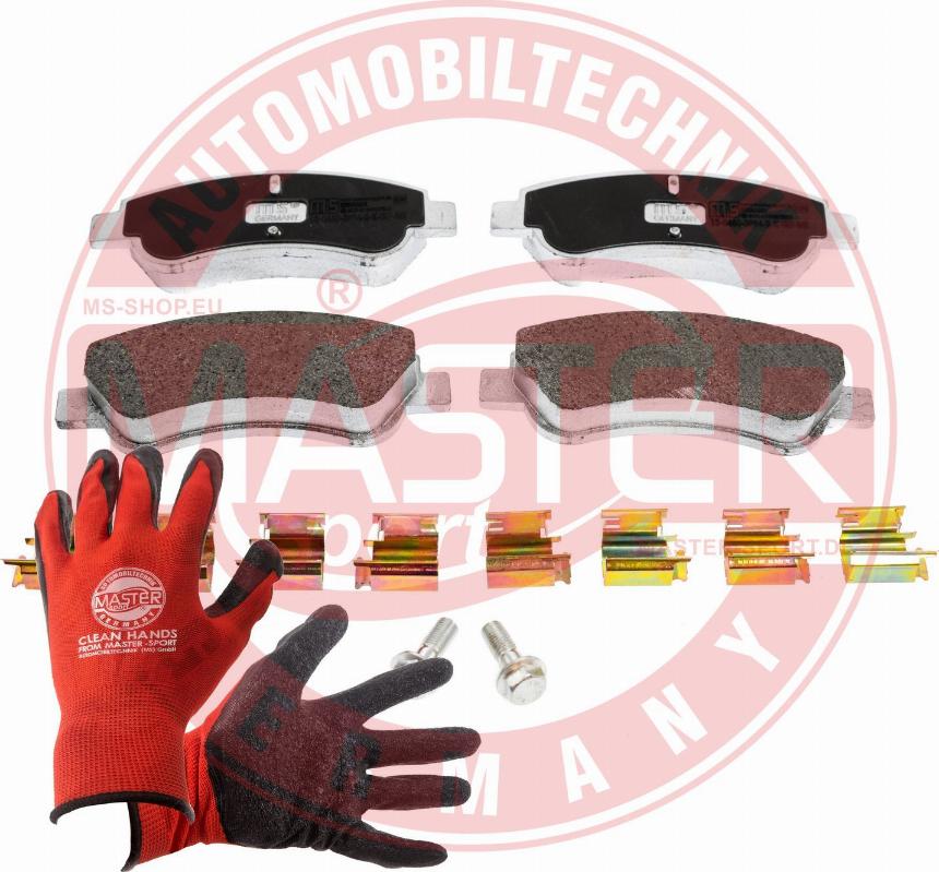 MASTER-SPORT 13046039942K-SET-MSP - Set placute frana,frana disc aaoparts.ro