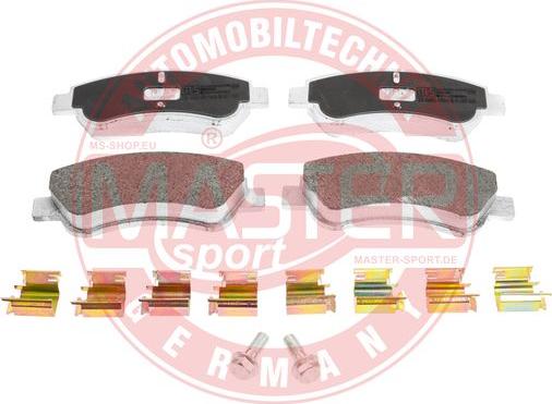 MASTER-SPORT GERMANY 13046039942K-SET-MS - Set placute frana,frana disc aaoparts.ro