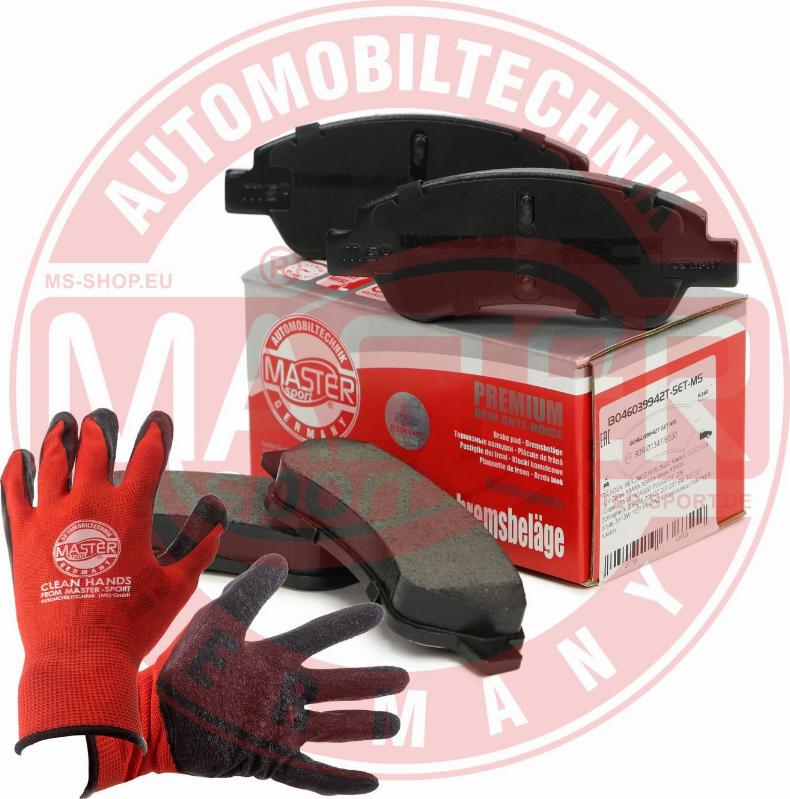 MASTER-SPORT 13046039942T-SET-MSP - Set placute frana,frana disc aaoparts.ro