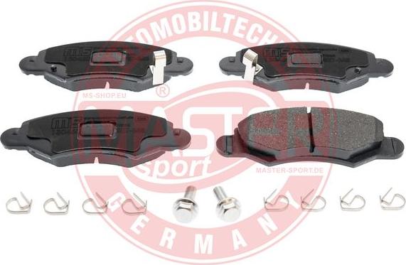 MASTER-SPORT GERMANY 13046039952N-SET-MS - Set placute frana,frana disc aaoparts.ro