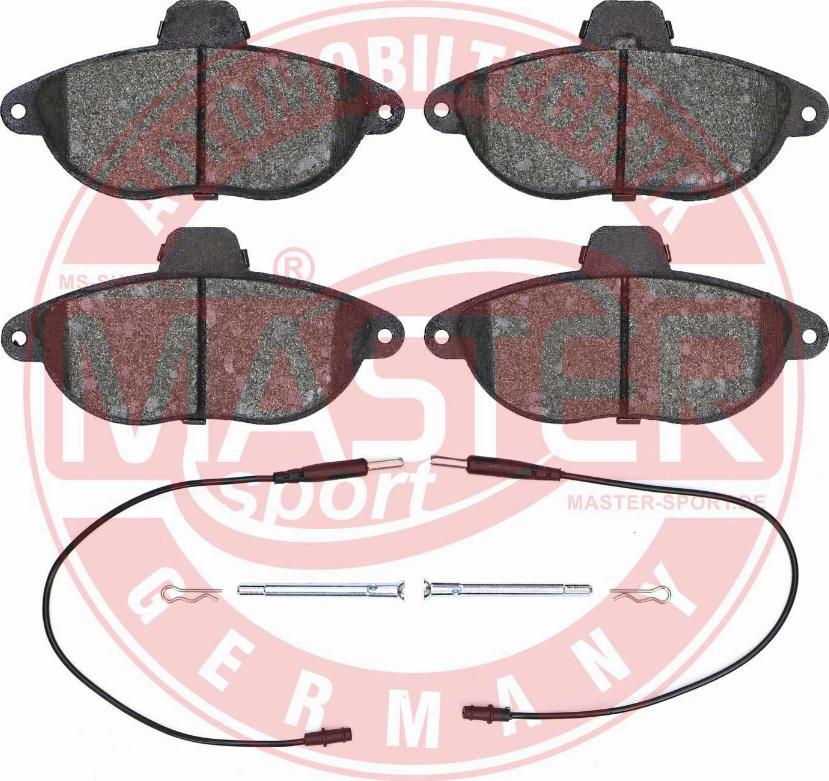 MASTER-SPORT GERMANY 13046039572N-SET-MS - Set placute frana,frana disc aaoparts.ro