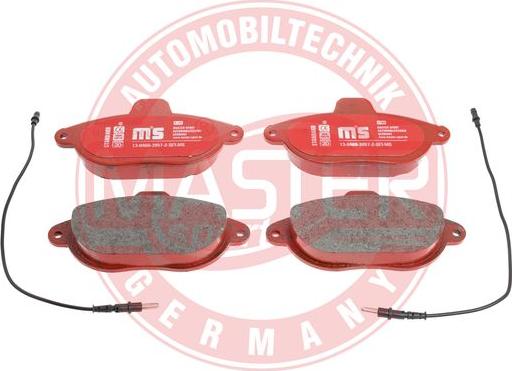 MASTER-SPORT GERMANY 13046039572-SET-MS - Set placute frana,frana disc aaoparts.ro