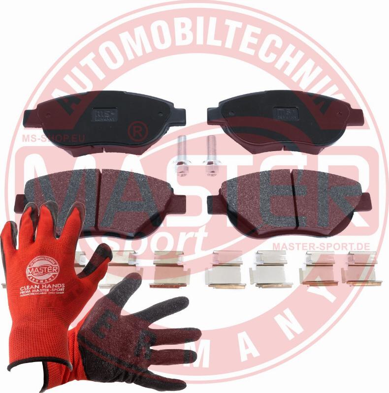MASTER-SPORT 13046039662N-SET-MSP - Set placute frana,frana disc aaoparts.ro