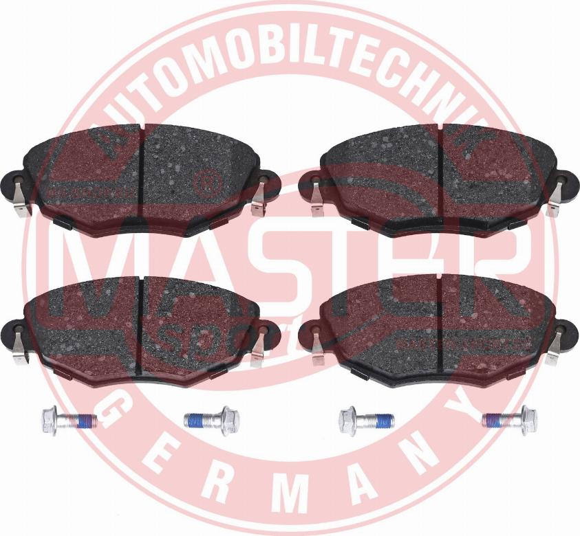 MASTER-SPORT GERMANY 13046039872N-SET-MS - Set placute frana,frana disc aaoparts.ro